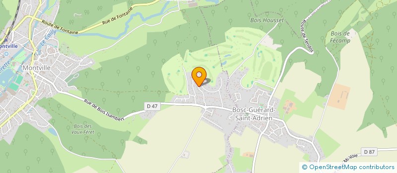 localisation de l'entreprise AUDRYAN  MONTVILLE