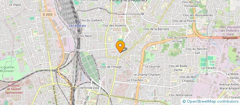 localisation de l'entreprise AUDUN à ORLEANS