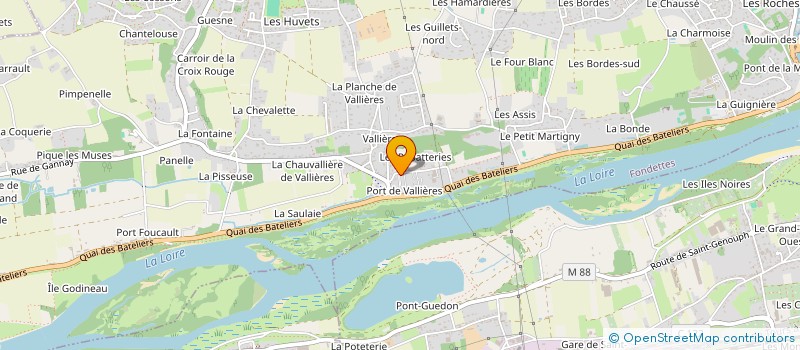 localisation de l'entreprise AUDUREAU FINANCES  FONDETTES