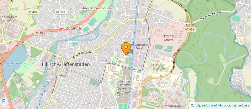 localisation de l'entreprise AUDWILLS  ILLKIRCH-GRAFFENSTADEN