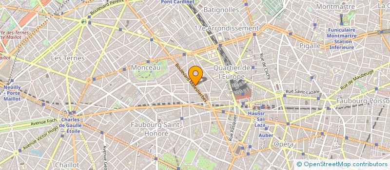 localisation de l'entreprise AUDYA CENTER à PARIS