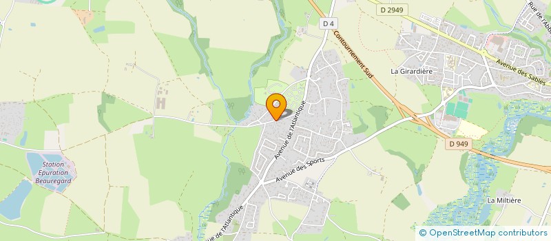 localisation de l'entreprise AUDYAN  TALMONT-SAINT-HILAIRE