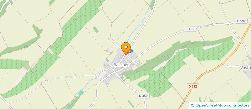 localisation de l'entreprise AUDYCIA  BASSUET