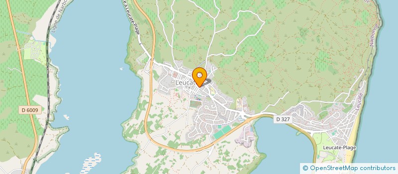 localisation de l'entreprise AUDYSSEE  LEUCATE