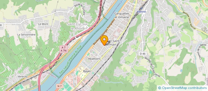 localisation de l'entreprise AUENWALD 730  VIENNE