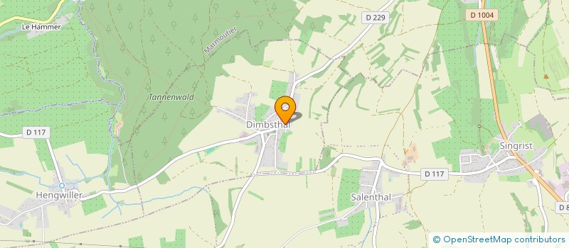 localisation de l'entreprise AUER MENUISERIE AGENCEMENT à DIMBSTHAL