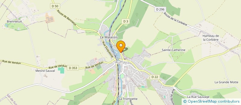 localisation de l'entreprise AUFFAY BIEN ETRE à VAL-DE-SCIE