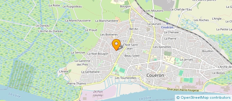 localisation de l'entreprise AUFFRAY AGENCEMENT à COUERON