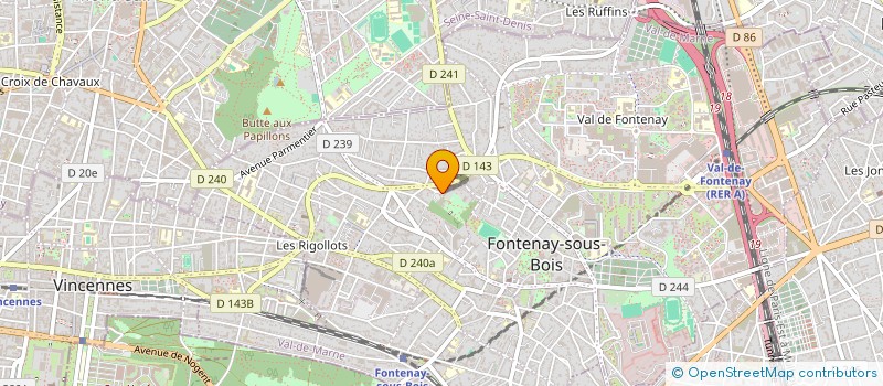 localisation de l'entreprise AUFIC à FONTENAY-SOUS-BOIS