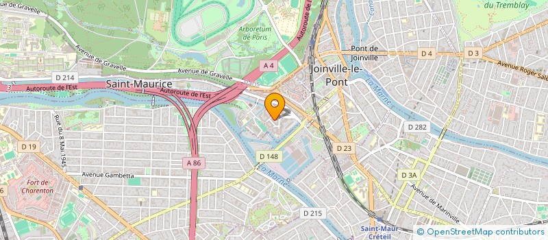 localisation de l'entreprise AUFICAB à SAINT-MANDE