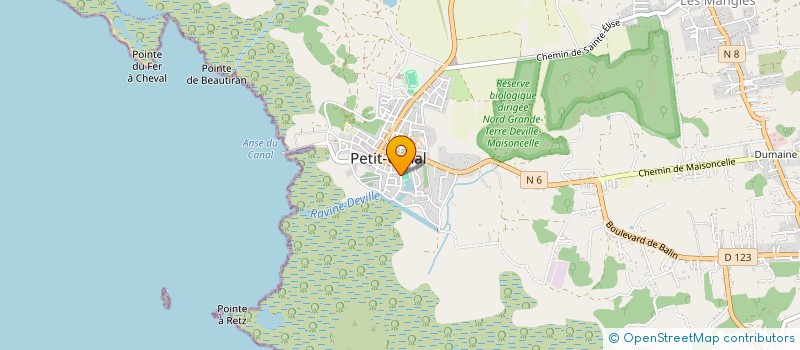localisation de l'entreprise AUG'MAZ à PETIT-CANAL