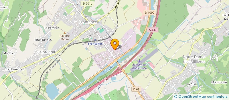 localisation de l'entreprise AUGAL à FRONTENEX