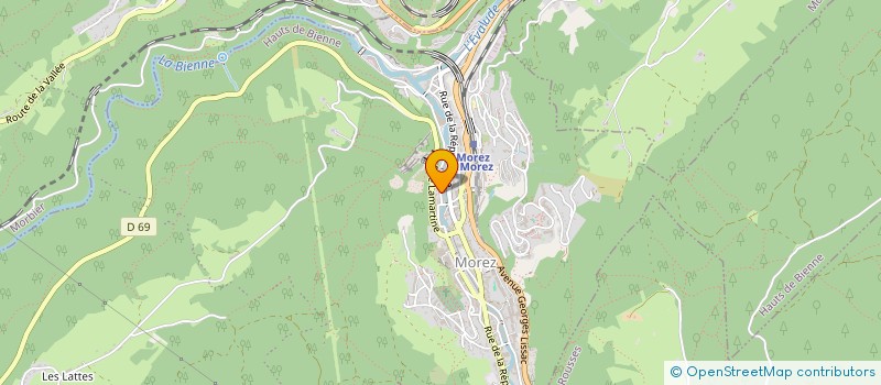 localisation de l'entreprise AUGAR  HAUTS DE BIENNE