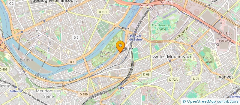 localisation de l'entreprise AUGE BONTEMPS INDIVISION à ISSY-LES-MOULINEAUX