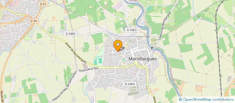 localisation de l'entreprise AUGEN - MARANDEL  MARSILLARGUES