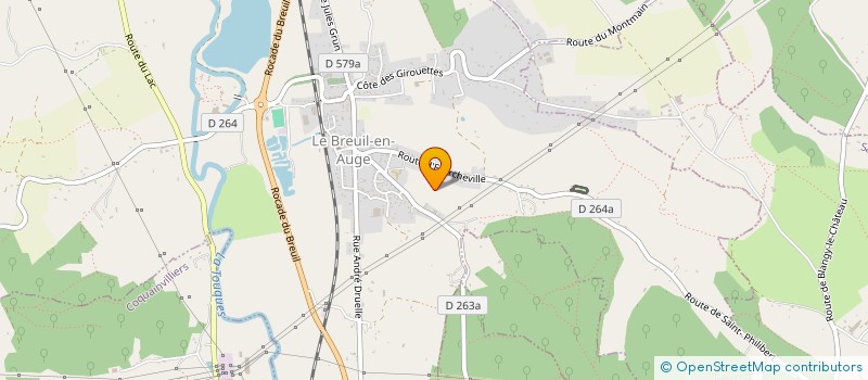 localisation de l'entreprise AUGENA  SAINT-PHILBERT-DES-CHAMPS