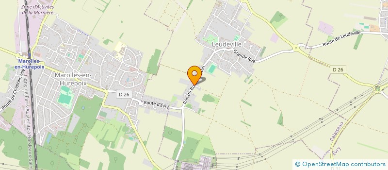 localisation de l'entreprise AUGER PERE ET FILLE  BOURAY-SUR-JUINE