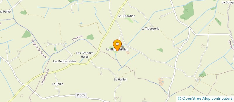 localisation de l'entreprise AUGEREAU ET CIE à UNVERRE