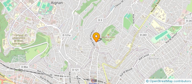 localisation de l'entreprise AUGESCOR  ROUEN