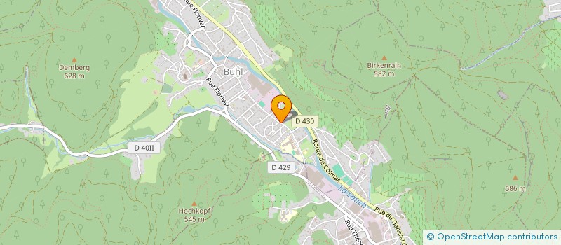 localisation de l'entreprise AUGIER CONCEPT  BUHL