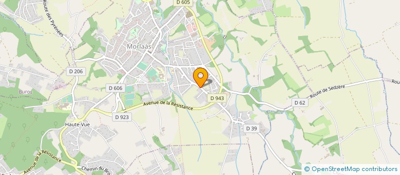 localisation de l'entreprise AUGIMA  MORLAAS