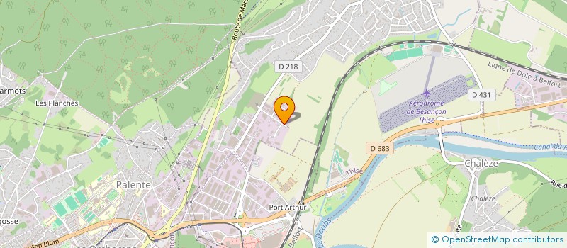 localisation de l'entreprise AUGIMMO  THISE