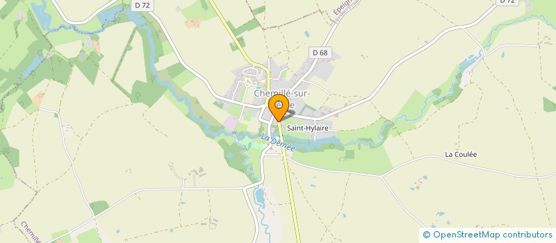 localisation de l'entreprise AUGIS JEROME  CHEMILLE-SUR-DEME