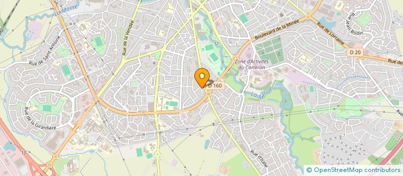 localisation de l'entreprise AUGITE à CHOLET
