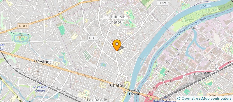 localisation de l'entreprise AUGMENTED ENERGY  CHATOU