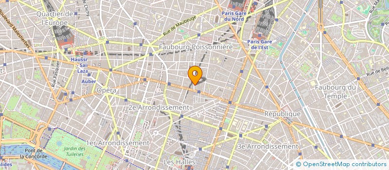 localisation de l'entreprise AUGNY-DEVELOPPEMENT à PARIS