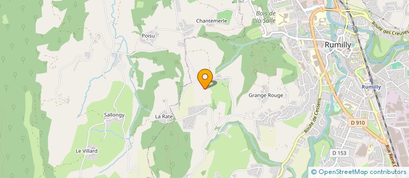 localisation de l'entreprise AUGOUSTOS  RUMILLY