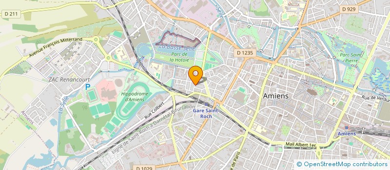 localisation de l'entreprise AUGRE à AMIENS