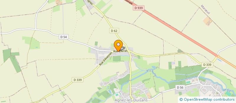 localisation de l'entreprise AUGUILOU  AGNEZ-LES-DUISANS