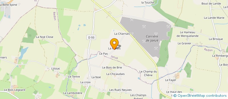 localisation de l'entreprise AUGUIN-GODARD PRIMEUR  JANZE