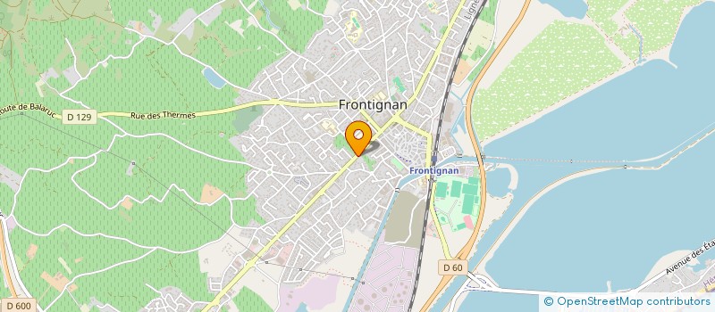 localisation de l'entreprise AUGUIVINNIMA à FRONTIGNAN