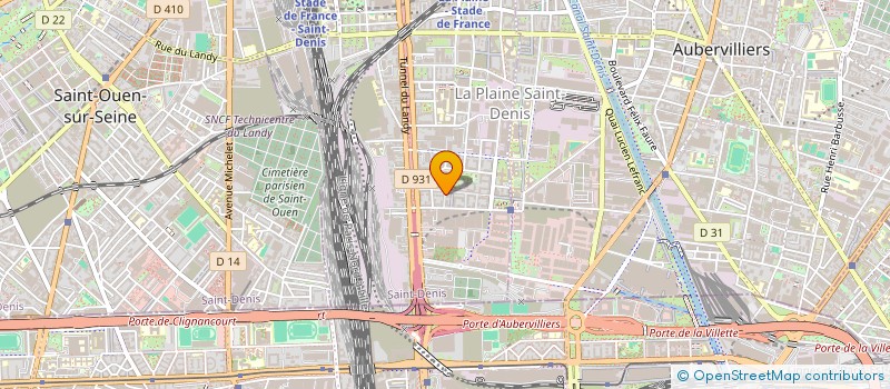 localisation de l'entreprise AUGURE  SAINT-DENIS