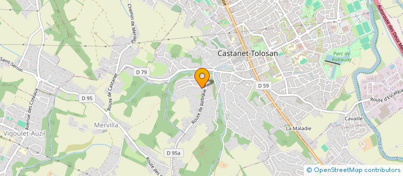 localisation de l'entreprise AUGURI CURATING à CASTANET-TOLOSAN