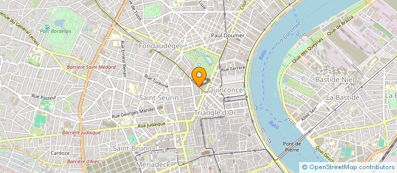 localisation de l'entreprise AUGURI STUDIO  BORDEAUX