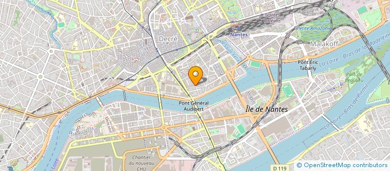localisation de l'entreprise AUGURIA à NANTES