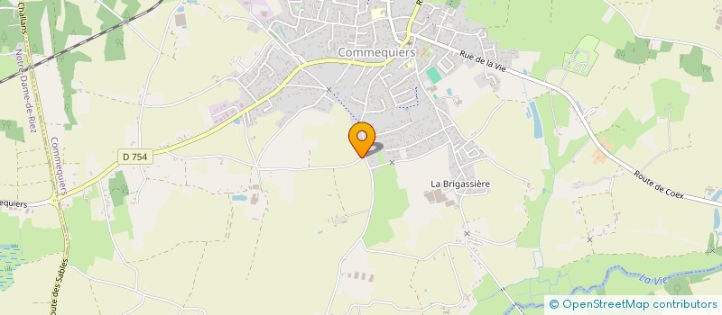 localisation de l'entreprise AUGUST'COCO  COMMEQUIERS