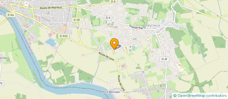 localisation de l'entreprise AUGUST'EVENTS à REYRIEUX