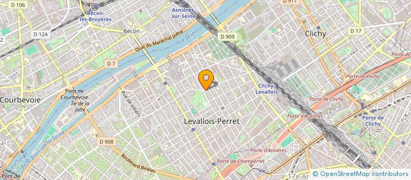 localisation de l'entreprise AUGUSTA 2010-H13 à LEVALLOIS-PERRET