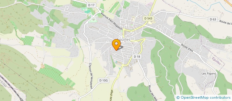 localisation de l'entreprise AUGUSTA  EGUILLES