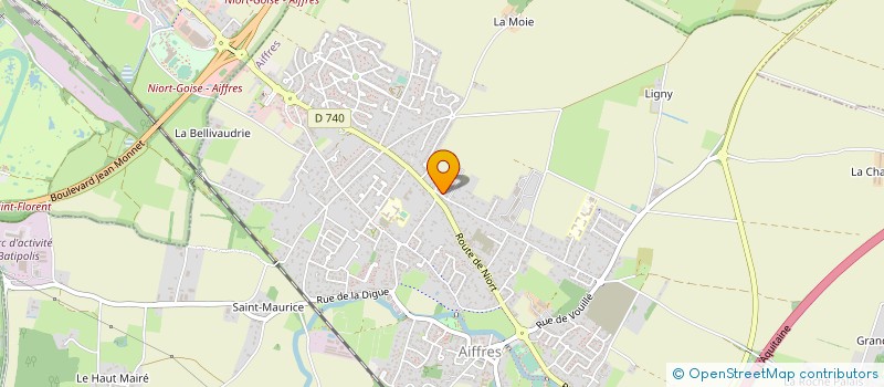 localisation de l'entreprise AUGUSTA FINANCES  AIFFRES