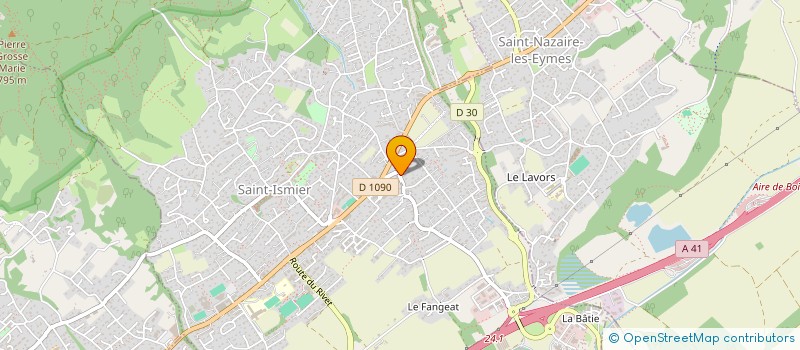localisation de l'entreprise AUGUSTA VINDILICORUM  SAINT-ISMIER