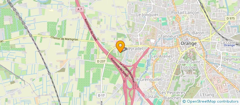 localisation de l'entreprise AUGUSTE  ORANGE