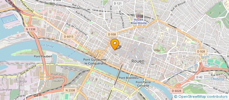 localisation de l'entreprise AUGUSTE à ROUEN