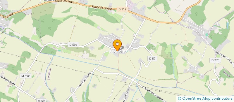 localisation de l'entreprise AUGUSTE  LAVALETTE