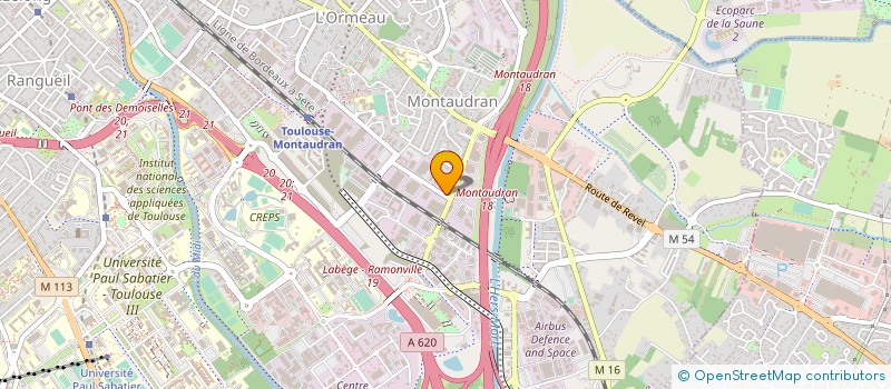 localisation de l'entreprise AUGUSTE BATIMENT ET TRAVAUX PUBLICS à TOULOUSE
