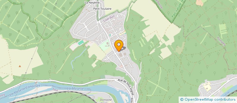 localisation de l'entreprise AUGUSTE BLOCH SARL  LIVERDUN